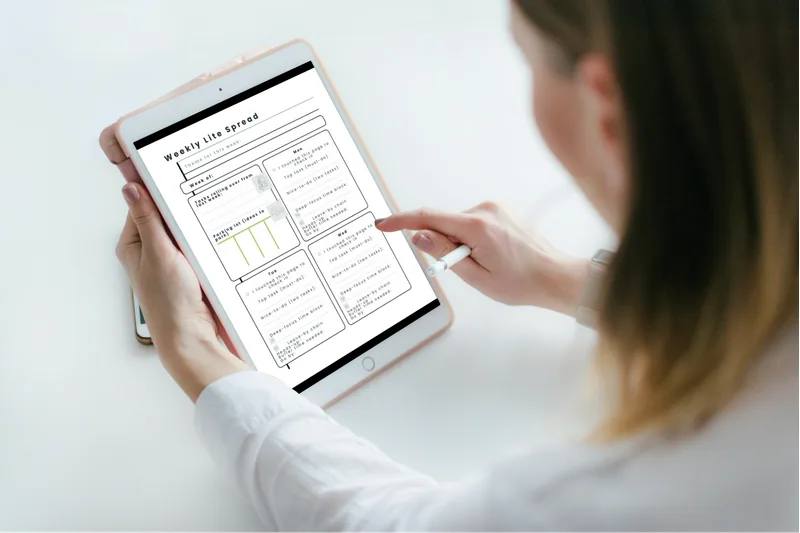 The AuDHD Gentle Life Planner — PDF digital download